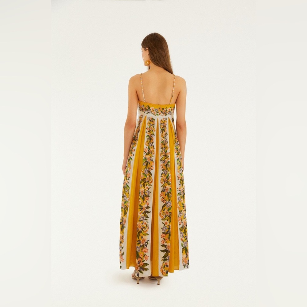 FARM Rio Sand Hilo Stripes Maxi Dress - Picture 7 of 11